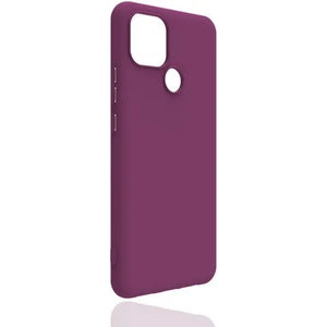 Realme C25 Kılıf Mat Renk Soft Lüks Silikon Kapak