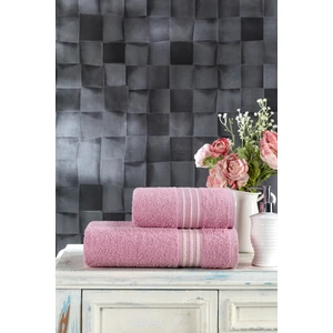 Veronica 2'li Banyo Havlu Seti ( 70x140 cm - 50x90 cm)