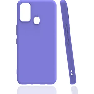 Tecno Spark 7 Kılıf Mat Renk Soft Lüks Silikon Kapak