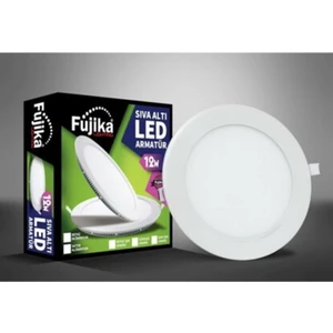 12w Sıva Altı Yuvarlak Panel Led Armatür 4000k