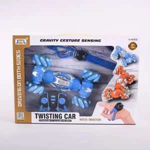 Can Oyuncak Uzaktan Çift Kumandalı Şarjlı Akrobat Elle Kontrol Edilen Müzikli Işıklı 0486