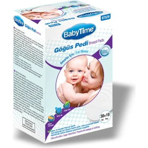 Babytime BT529 Doğal Ekstra Yumuşak Göğüs Pedi 40'lı