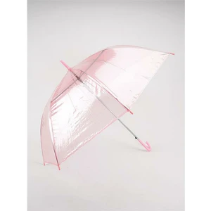 BRK Home Şeffaf Şemsiye Pembe
