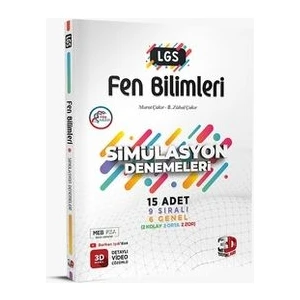3D Yayınları 8. Sınıf Fen Bilimleri Simülasyon Denemeleri