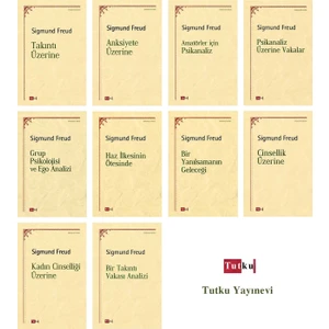 Sigmund Freud Seti - 2 - 10 Kitap - Felsefe, Psikanaliz, Bilinçaltı, Terapi, Cinsellik, Narsizim  -Sigmund Freud