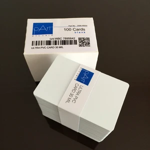 Pvc  Beyaz Termal Kart 100 Adet