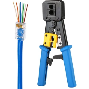 Yeni Nesil Ez RJ45 Sıkma Ez RJ45 Crimper 8p 6p RJ12 R J45 RJ11 Network Ağ Pense