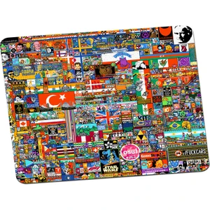 Panorama Ajans Reddit Place Atatürk ve Türkiye Mouse Pad