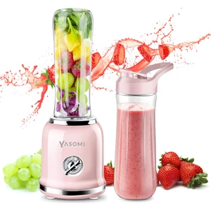 BL019 Retro Smoothie Blender Pembe (Yasomi Türkiye Garantili )