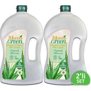 Mom's Green 2'li Set Mom's Green Organik Sertifikalı Sıvı Sabun - Organik Aloeveralı 1500 ml *2 Adet