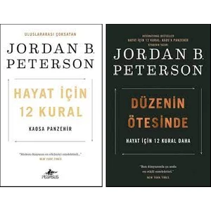 Hayat İçin 12 Kural Kaosa Panzehir - Hayat İçin 12 Kural Daha Düzenin Ötesinde - 2 Kitap Set - Jordan B. Peterson