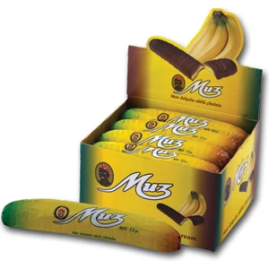 Muz Çikolata Sütlü 33G. Kutu (24 Adet)