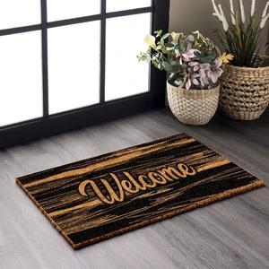 Paspas Welcome Desenli Kapı Önü Paspası