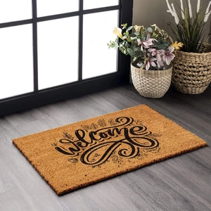 Paspas Welcome Desenli Kapı Önü Paspası