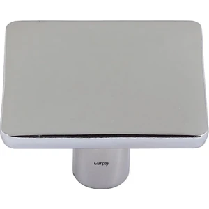 Mercan Düğme Kulp Krom (2 Adet)