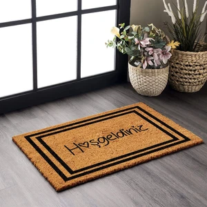 Paspas Hoşgeldiniz Desenli Kapı Önü Paspası