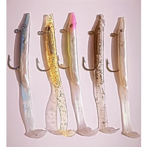 2022 Model Levrek - Çinekop - Lüfer - Turna - Baracuda Silikon Balık Seti ( 10 cm 6 gr 5'li Set )