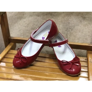 Mini Angel Kız Çocuk Kaymaz Taban Ortopedik Babet Ayakkabı