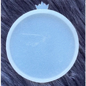 Epoksi Kalıpları Yuvarlak Epoksi Reçine Bardak Altlığı Silikon Kalıbı - 9cm