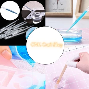 Epoksi Kalıpları Epoksi Reçine Damlalık Pipet Seti (20 Adet) , Epoksi Malzemeleri