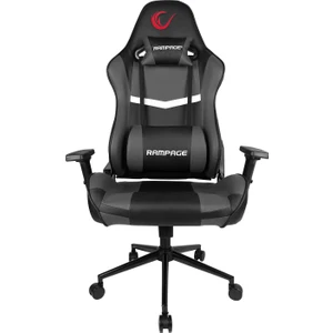 KL-R56 3D Kol,Tam Dökme Süngerli Siyah/Gri Oyuncu Koltuğu