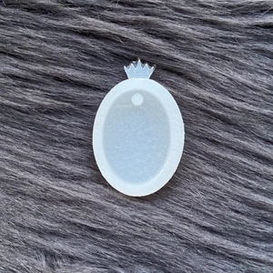 Epoksi Kalıpları Epoksi Reçine Oval Kolye Silikon Kalıbı , Epoksi Kalıpları Ck