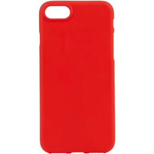 Case 4U Apple iPhone SE 2022 / SE 2020 / iPhone 8 / iPhone 7 Kılıf Esnek Soft Pürüzsüz Yüzey Polo Silikon Kapak Kırmızı