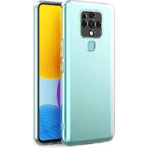 Case 4U Tecno Camon 16 Kılıf Kamera Korumalı Yumuşak Şeffaf Ince Süper Silikon