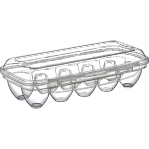 10'lu Yumurta Kabı Plastik Yumurta Saklama Kabı Buzdolabı Kabı