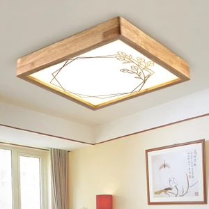 Wood Design World Ahşap Çerçeve LED Desenli Dekoratif  Aydınlatma
