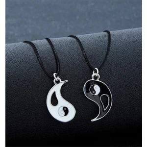 Ikili Ying Yang Kolye En Iyi Arkadaş Best Friends Birbirini Tamamlayan Çift Kolyesi
