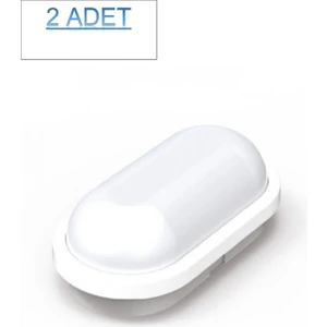 2 Adet Horoz Aydos 20 W Nemliyer Armatür Beyaz Kasa 6500K