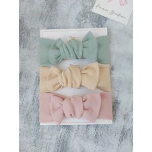 Kız Bebek Ribana Bandana 3 Lü Set