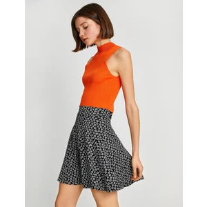 Kadın Fırfırlı Mini Etek