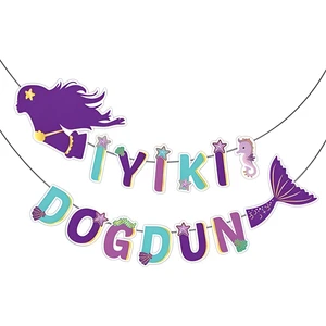 My Party Ready  3D Deniz Kızı Iyiki Doğdun Banner