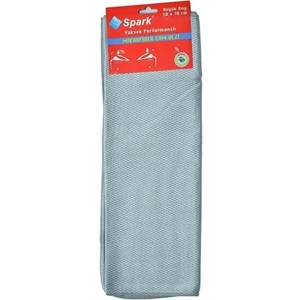 Btm Otomotiv Spark 2311 Mikrofiber Oto Kurulama Ve Cam Temizlik Bezi 50 x 70 Cm Gri