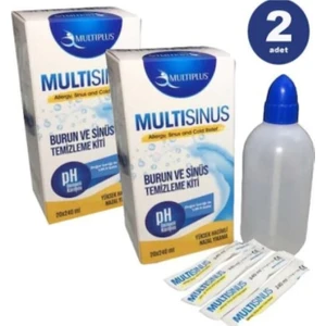 Multi Sinüs Rinse Burun ve Sinüs Temizleme Kiti x 2 Adet