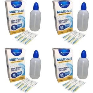 Multi Sinüs Rinse Burun ve Sinüs Temizleme Kiti -4'lü Set