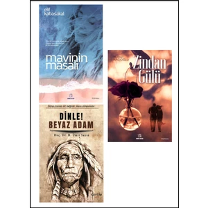 Mavinin Masalı - Zindan Gülü - Dinle Beyaz Adam 3 Kitap Set