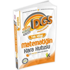Informal Yayınları 2022 DGS Matematiğin Kara Kutusu Tek Kitap Kon
