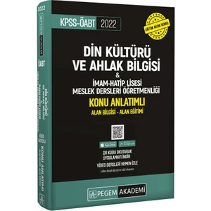 Pegem Akademi Yayıncılık 2022 KPSS ÖABT Dinkültür ve Ahlak Bilgisi-Imam Hatip Lisesi Mes.l