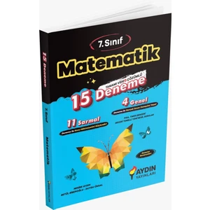 Aydın Yayınları 7. Sınıf Matematik 15 Deneme