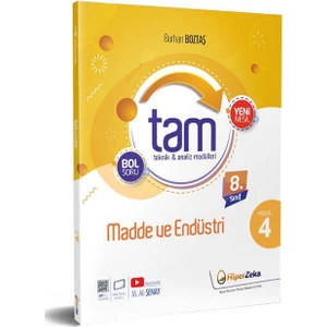 Hiper Zeka Yayınları 8. Sınıf Tam Fen Bilimleri 4 Teknik Analiz M