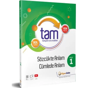 Hiper Zeka Yayınları 8. Sınıf Tam Türkçe 1 Teknik Analiz Modüller
