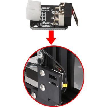 Creality 3D Printer Parts End Stop Limit Switch For 3D Printer CR-10