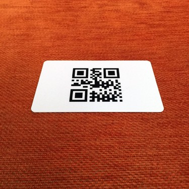Part Qr Kod Baskılı Termal Pvc Kart 25 Adet Fiyatı