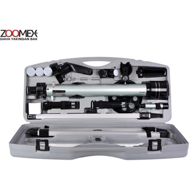 Zoomex 60F700TX Astronomik Teleskop 350X Büyütme - Taşıma Fiyatı
