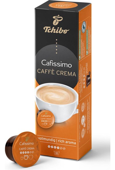 Cafissimo Caffè Crema Rich Aroma 10 Adet Kapsül Kahve