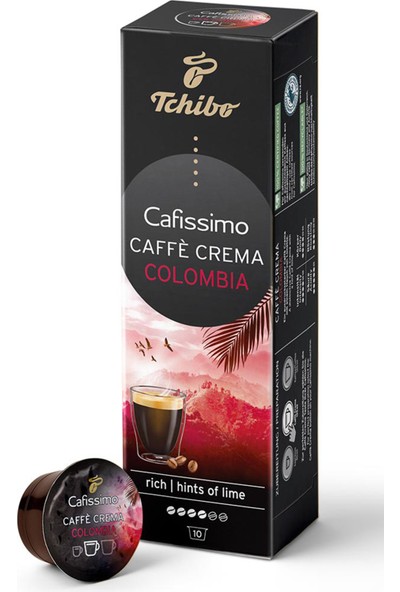 Cafissimo Caffè Crema Colombia 10 Adet Kapsül Kahve