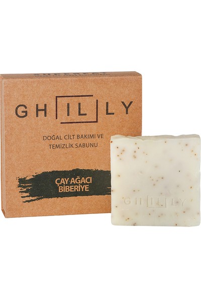 Ghılly Çayağacı - Biberiye Doğal Cilt Bakımı ve Temizlik Sabunu